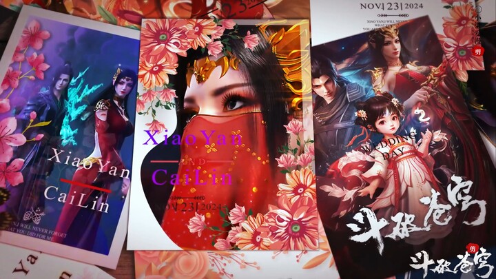 The Yanlin wedding invitation is here!
