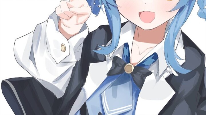 Refill my medicine and send me this little blue-haired one again.