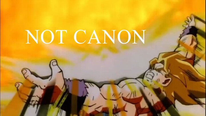 Goku's Greatest Moment is NOT CANON