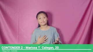 (September 05 Contender) - Marissa T. Calegan | RAY-AW NI ILOCANO