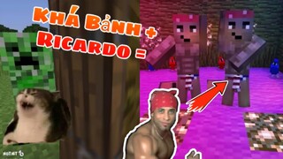 #115 Tik Tok Minecraft - Sẽ Như Thế Nào Nếu Khá Bảnh Kết Hợp Với Ricardo ?? Mặn !!!