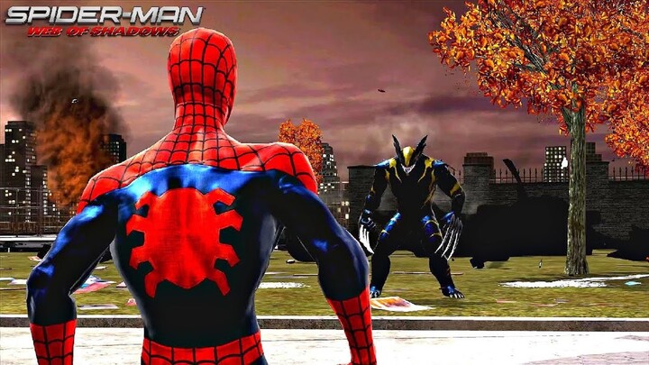 Spider-Man vs Symbiote Wolverine - Spider-Man Web of Shadows