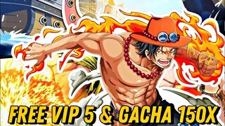 BARU RILIS !! GAME ONE PIECE TERBARU FREE VIP 5 & GACHA 150x - ONE PIECE GAMEPLAY ANDROID