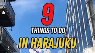 9 THINGS TO DO IN HARAJUKU #japan #tokyo #travel #harajuku