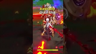 BEFORE YOU PULL ARLECCHINO ! She Can NOT Be Healed ! [Genshin Impact] #shorts #genshin #arlecchino