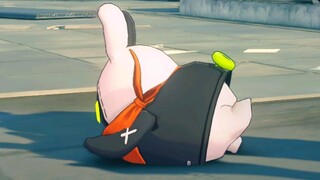 Bomb's standby action is so cute, a chewy doze.