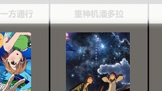 Japanese comics with a score below 7 on Station B [Comparative Ranking]
