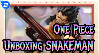 One Piece|Unboxing SNAKEMAN - Luffy Gear 4 Resin Statue_2