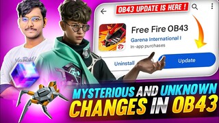 Things You Don't Know About OB.43 Update😍🔥 || Garena Free Fire