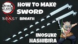 How to Make Demon Slayer Inosuke Sword, Kimetsu no Yaiba - Infinity Creation