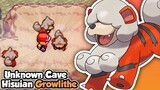 Hisuian Growlithe in Pokemon Fire Red Rom Hack