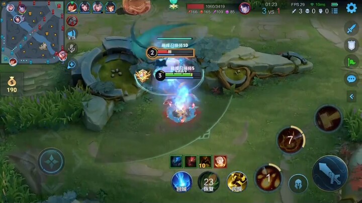 Both sides can’t hold it together at the start #HonorOfKings#Donghuang Ganking