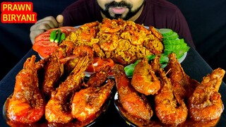 EATING PRAWN BIRYANI, SPICY SHRIMP CURRY, SALAD, CHILI ASMR MUKBANG SHOW| BIG BITES | #LiveToEATT