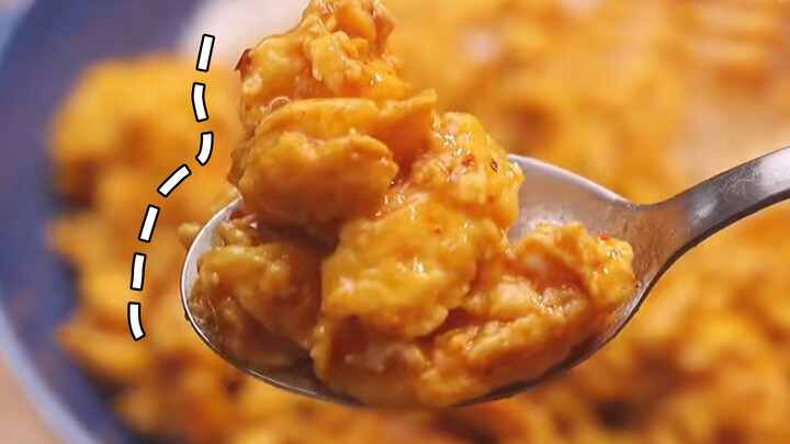 [Food][DIY]How to Make Delicious Fried Rice with Only Eggs?