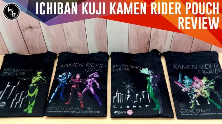 [ REVIEW ] Ichiban Kuji S.H.Figuarts Kamen Rider 仮面ライダー Pouch Tokusatsu Merchandise Bandai W Drive