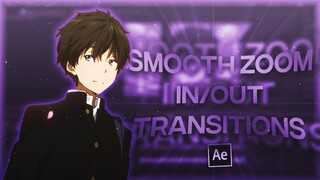 Smooth Zoom Transitions! | After Effects AMV Tutorial