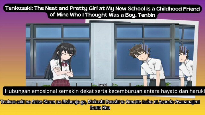 Tenkosaki Tenbin eps 5 - hubungan emosional semakin dekat dan kecemburuan antara hayato dan haruki
