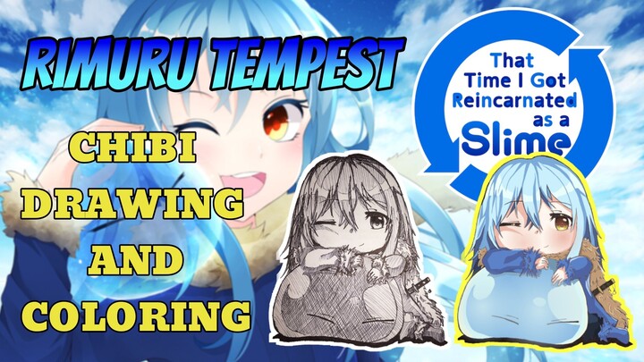 Rimuru Tempest❄️ | Chibi Drawing & Coloring