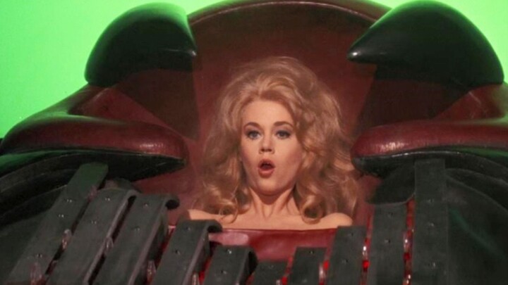 A girl is locked inside a piano by the evil doctor, who humiliates her using the keys in an embarras