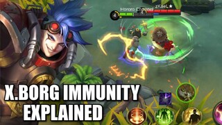 IMMUNITY OF X.BORG EXPLAINED