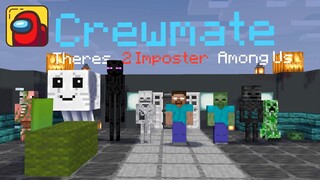 Monster School : Among Us 2 Impostor Vs 7 Crewmate Minecraft Animation