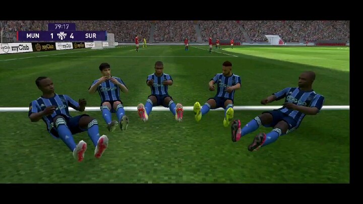 GAME PLAY PES MOBILE 2021, GOAL HATTRICK GANASNYA K.Mbappe