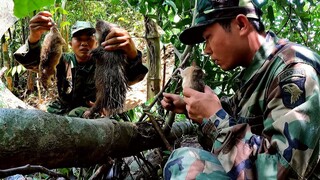 Thử Thách Sinh Tồn Một Mình Trong Rừng Tập 6 | Một Ngày Trúng lớn | Survival challenge in the forest