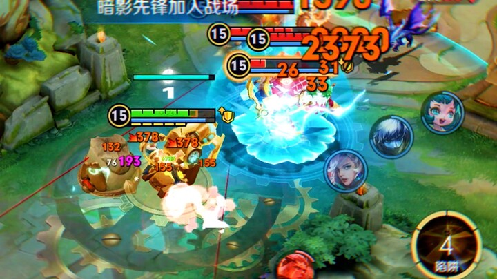 Huang Zhong: 4 basic attacks in 1 second! With Windrunner, I'm invincible!