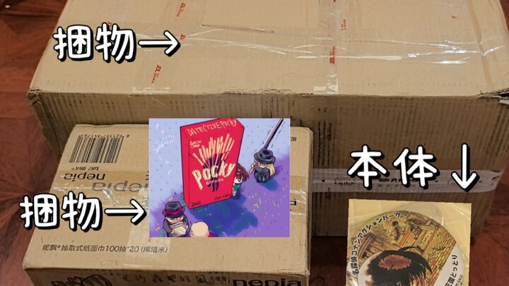 【海景开箱】落叶新一和他的两箱捆物