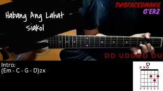 Habang Ang Lahat - Siakol (Guitar Cover With Lyrics & Chords)