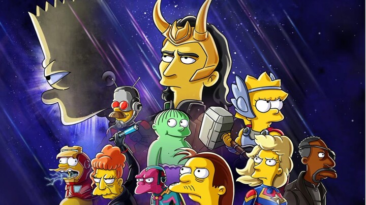 [Bilingual Subtitles] Marvel × The Simpsons Crossover: "Good, Bart, and Loki"