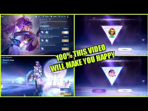 How I Got 2 Epic Skin And Hanabi Moonlit Ninja With Free Tokens Mobile Legends: Bang Bang