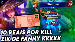 FIZ O YBIG TILTAR DEPOIS DESSA GAMEPLAY KKKKKKKKKK - FANNY GAMEPLAY | Mobile Legends