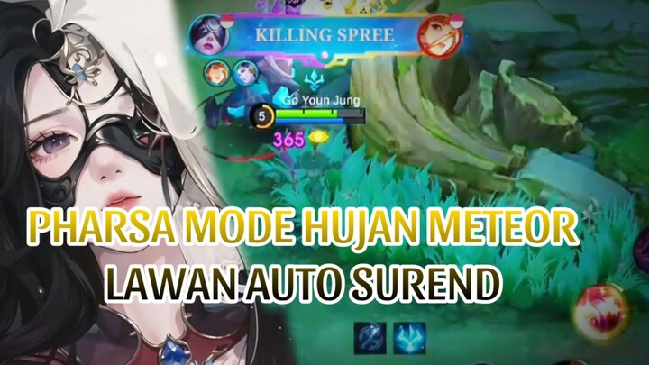 PHARSA MODE HUJAN METEOR LAWAN AUTO SUREND