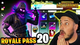 РОЯЛ ПАСС 20 В ПУБГ МОБАЙЛ 🔥 СКИН НА ТАЧКУ В ROYALE PASS PUBG MOBILE