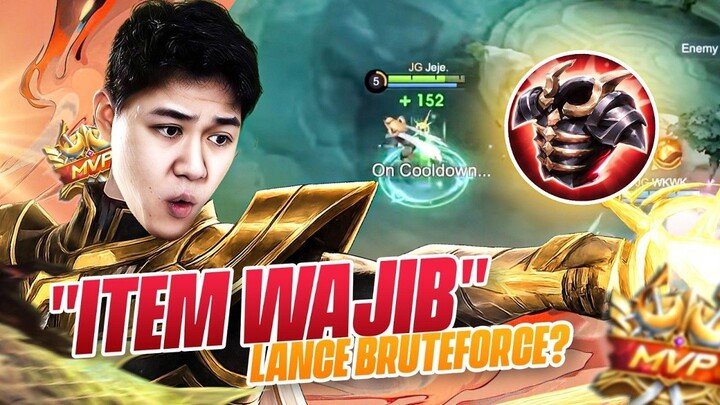 LANCELOT JEJE KEMBALI, DAN PENTING NYA ITEM BRUTE FORCE DI ASSASIN - Mobile Lege