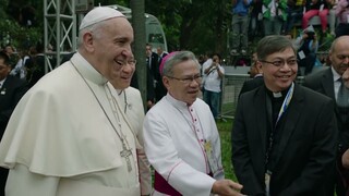2015-Jan-18: Pope Francis Arrives at UST, Meets Religious Leaders
