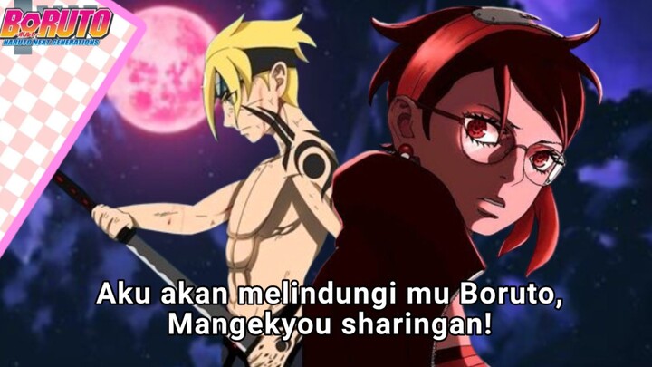 BORUTO TWO BLUE VORTEX CHAPTER 20-Konohamaru dan Sarada mendapat kekuatan Baru