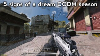 5 signs of a dream CODM season