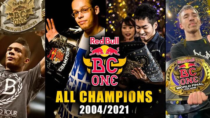 Tất cả các nhà vô địch Bboy của cuộc thi Red Bull BC One từ năm 2004 đến 2021 (hướng dẫn nhảy breakd