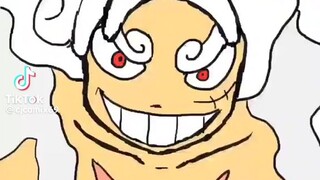 bro got baritone eat it by giant gear 5 luffy