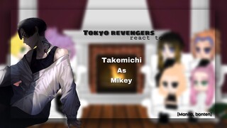 // Tokyo revengers react to Takemichi as Mikey (manila, bonten) [eng/ rus] //