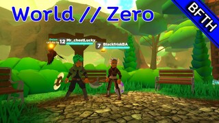 Roblox World//Zero ลงดันหาปู