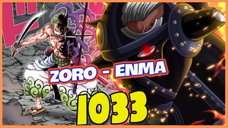 [One Piece Chap 1033 Prediction] ZORO "Hợp Nhất" ENMA Hoá HẮC KIẾM , OROCHI Bị Chém Bay Đầu