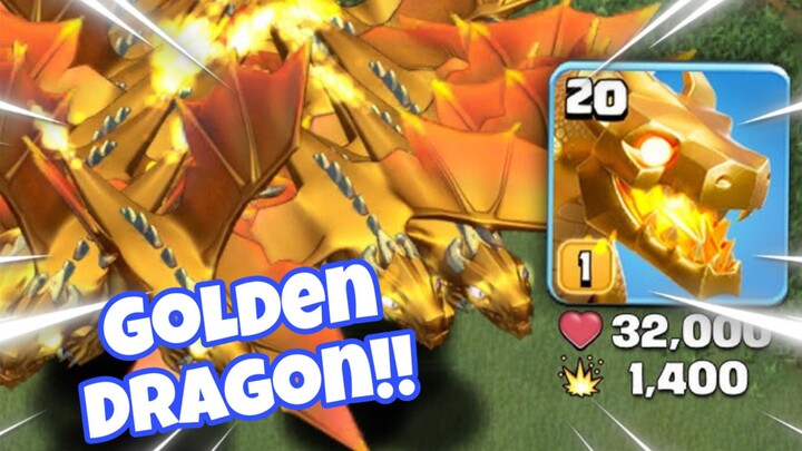 Spam Golden dragon 20 unit, base lawan langsung gosong cik😹