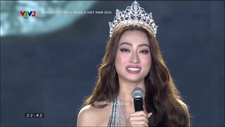 Hoa Hậu Lương Thùy Linh final walk và chia sẻ cuối nhiệm kỳ Miss World Vietnam