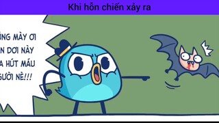 Khi hỗn chiến xảy ra