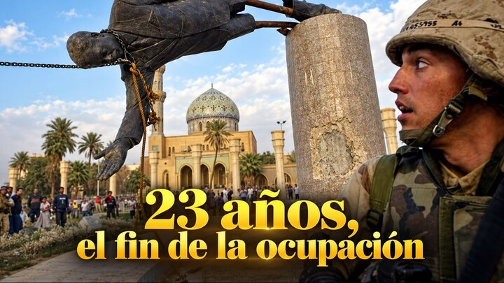 23 años, el fin de la ocupación estadounidense de Irak