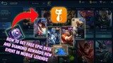 How to get free Legend skin and diamond rewards in mobile legends treats from Fortune Cat