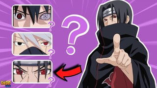 NARUTO EYE QUIZ 👀 50 Eyes | Guess the Naruto Characters By Their Eyes